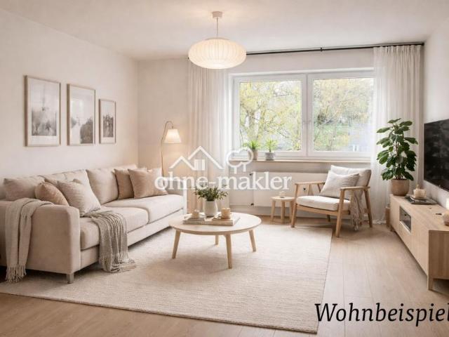 Renovierte, lichtdurchflutete 3 Zimmerwohnung nahe des Universitätsklinikums Grombühl