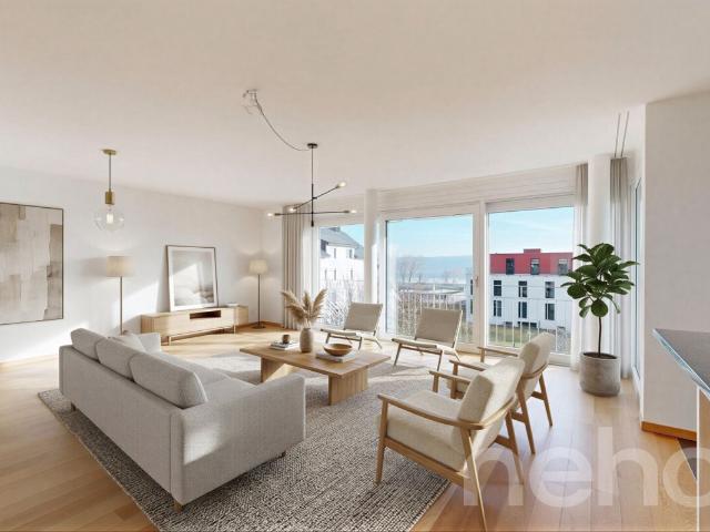 Renovierte Wohnung mit Blick auf den See
