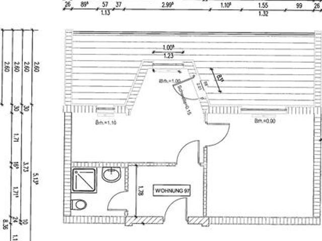 Renovierte 1 Zimmer Wohnung