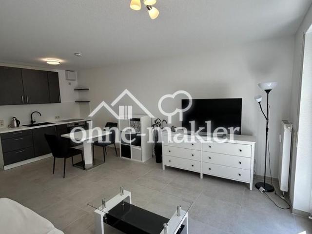 Renovierte 1 Zimmer Wohnung mit Terrasse, neuer Küche, Aufzug und Stellplatz in Nebringen