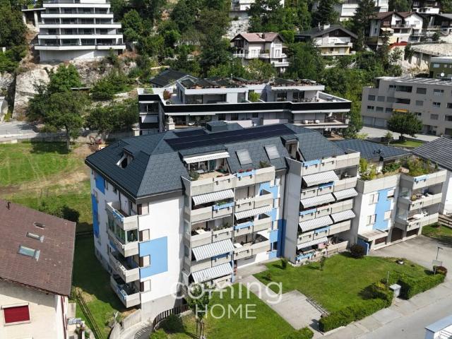 Renovierte 2.5 Zimmerwohnung in Naters mit sonnigem Balkon und Bergsicht