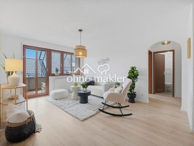 Renovierte 2,5 Zimmer Wohnung mit Balkon, Einbauküche und Tiefgaragenstellplatz in Ostfildern
