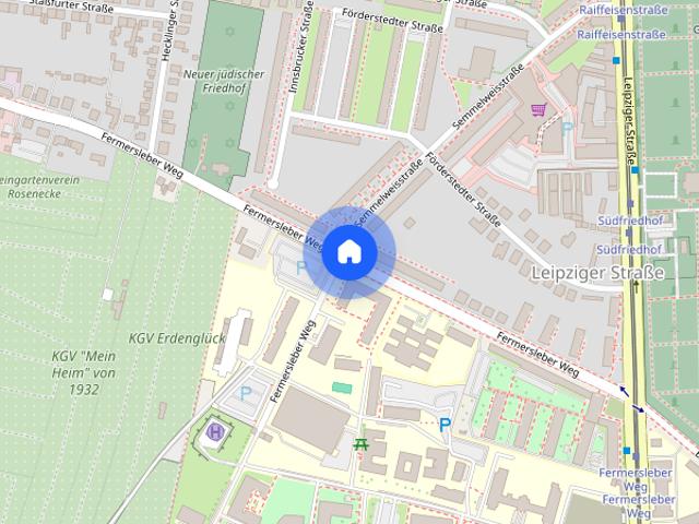 renovierte 2 Raum Wohnung in Magdeburg Sudenburg