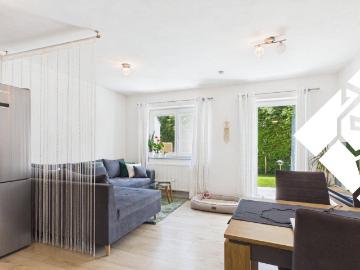 Renovierte 2 Zimmer Gartenwohnung in Ruhelage zu mieten!