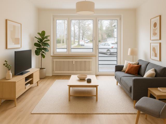 Renovierte 2 Zimmer Wohnung im Erdgeschoss zu vermieten! 300 € Wunschgutschein* inklusive!