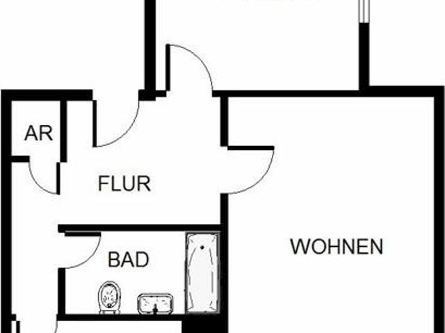 Renovierte 2 Zimmer Wohnung in zentraler Lage