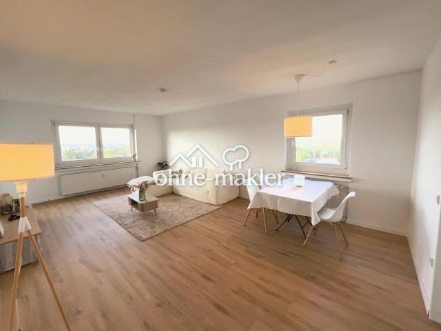 Renovierte 2 Zimmer Wohnung mit Balkon und Aufzug, 65 m², Paderborn nahe Uni, provisionsfrei