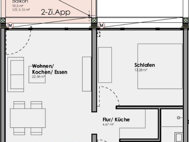 2 ZKB in KL Bännjerrück 150/6013