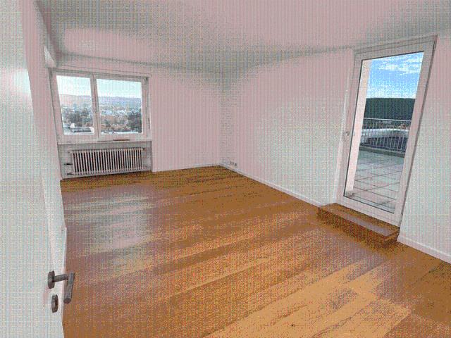 Renovierte 3.5 Zimmer Attikawohnung mit 38 m² Terrasse