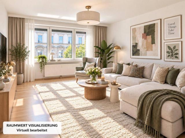 RENOVIERTE 3 ZIMMER WOHNUNG | ca. 68m² WFL | 5. Liftstock | Gartennutzung
