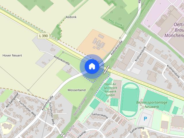 renovierte 3 Zimmer Wohnung im DG Nähe Krankenhaus Neuwerk gute BAB Anbindung
