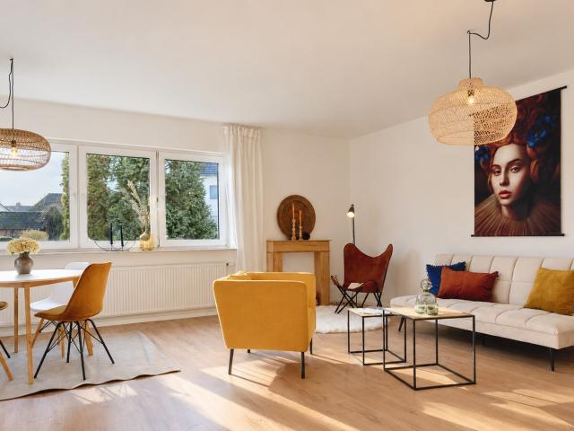 Renovierte 3 Zimmer Wohnung mit Balkon in zentraler Lage von Bad Nauheim