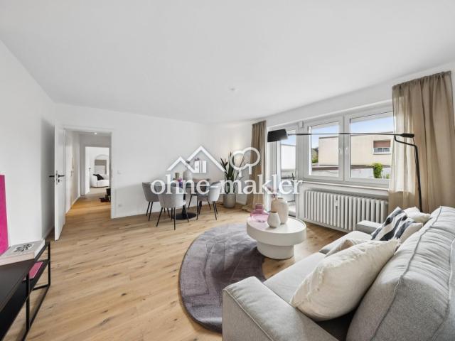 Renovierte 3 Zimmer Wohnung – sofort bezugsfertig & provisionsfrei
