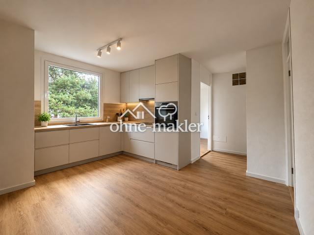 Renovierte 3 Zimmer Wohnung, perfekt für WG oder Familie