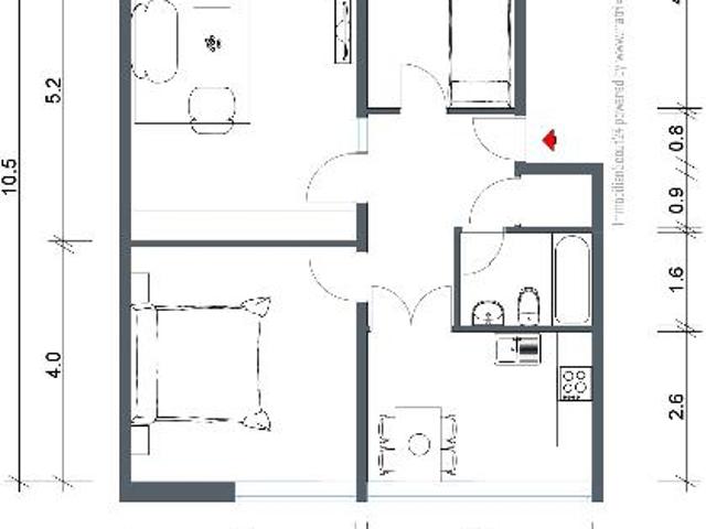 Renovierte 3 Zimmerwohnung mit Balkon!
