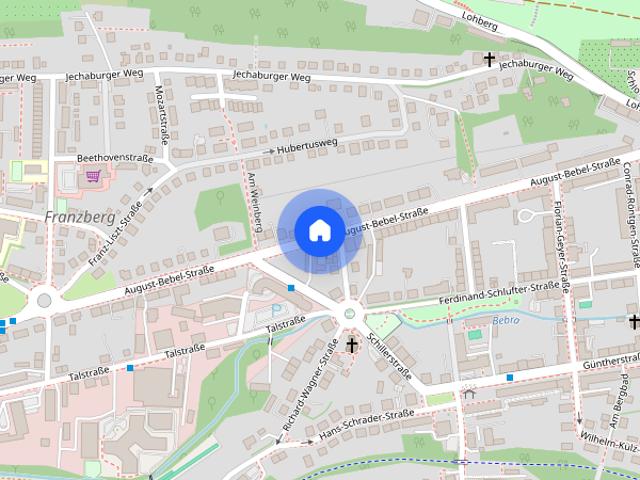 Renovierte 4 Raum Mietwohnung im 1. Obergeschoss barrierefrei
