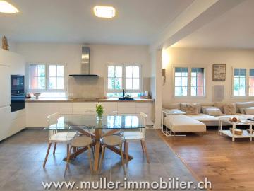 Renoviertes Apartment mit Garten in einem alten Mühlegebäude, in Carrouge VD