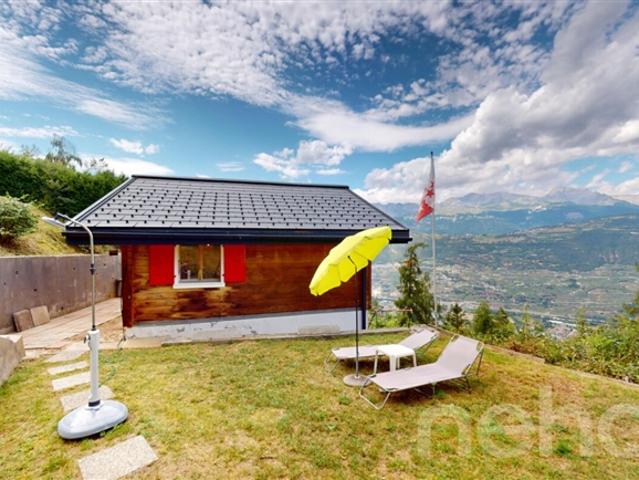 Chalet mit Blick auf die Gipfel, ideales zweites Zuhause