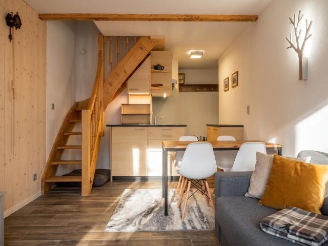 Renoviertes Duplex zum Verkauf in Torgon mit Bergblick