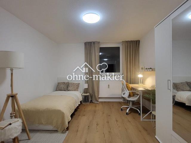 Renoviertes, möbliertes, studentisches Apartment im Zentrum von Erlangen, provisionsfrei