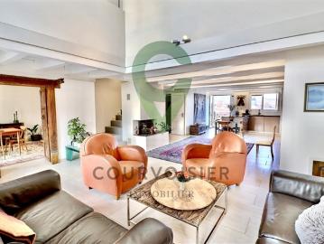Renoviertes Penthouse mit atemberaubendem Blick auf die Weinberge, den