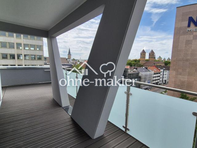 Renoviertes Penthouse mit Dachterrasse und Rundumblick – 5 Zimmer in der City