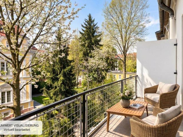 RENOVIERUNGS HIT im Grünen mit Hofbalkon | 3 Zimmer | ca. 77 m² WFL | Hofruhelage | Nähe Lainzer Tiergarten