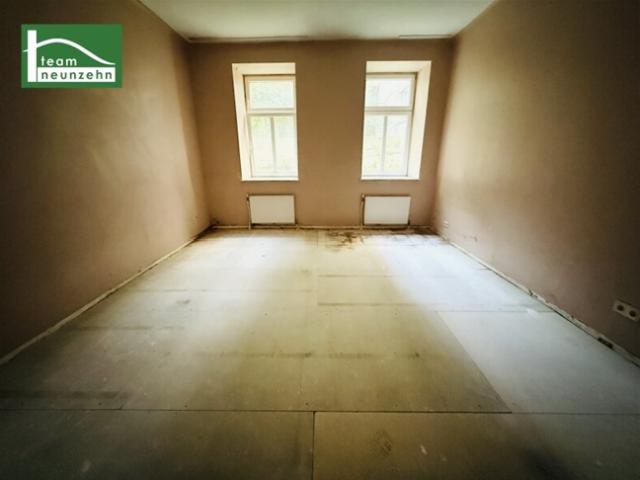 Renovierungsbedürftige 2 Zimmer Altbauwohnung in ruhiger Hoflage mit viel Potenzial! NÄHE U BAHN U4/U6 JETZT ANFRAGEN