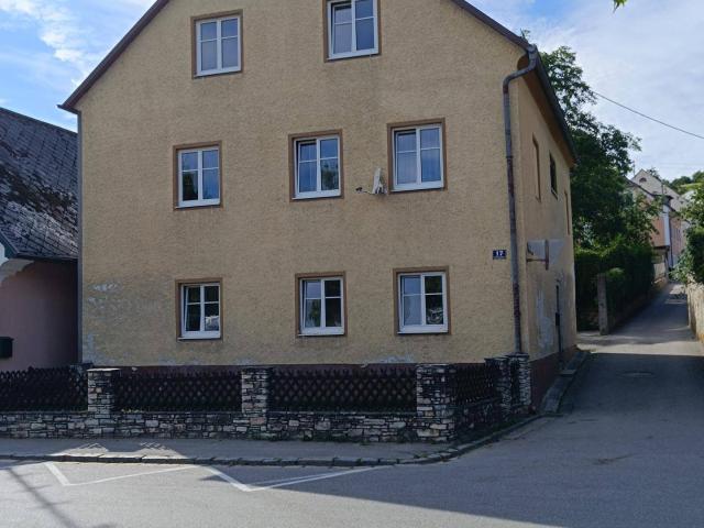 Renovierungsbedürftiges Haus mit großzügigem Garten direkt an der Donaupromenade