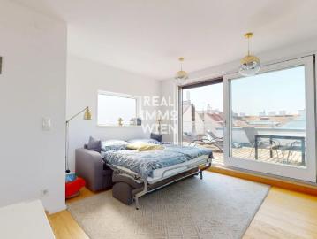 READY TO LIVE LUXURIÖS MÖBLIERTES SERVICED LOFT. ALL IN. PROVISIONSFFREI