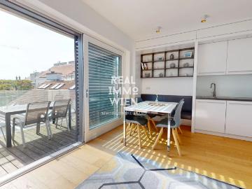 READY TO LIVE LUXURIÖS MÖBLIERTES SERVICED LOFT ALL IN PROVISIONSFREI
