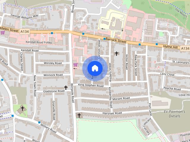 Rebow Street, Colchester, Essex, CO1