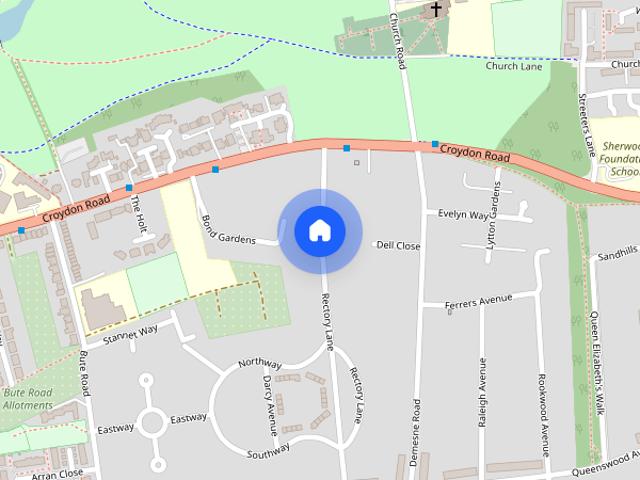 Rectory Lane, Wallington