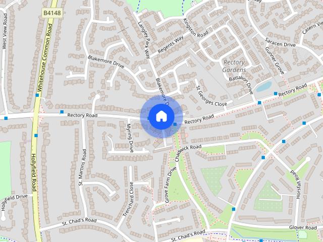 Rectory Road, Sutton Coldfield, West Midlands, B75