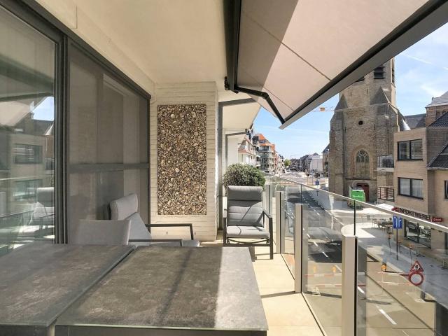 Recent 2 bedroom apartment in the center of Middelkerke!