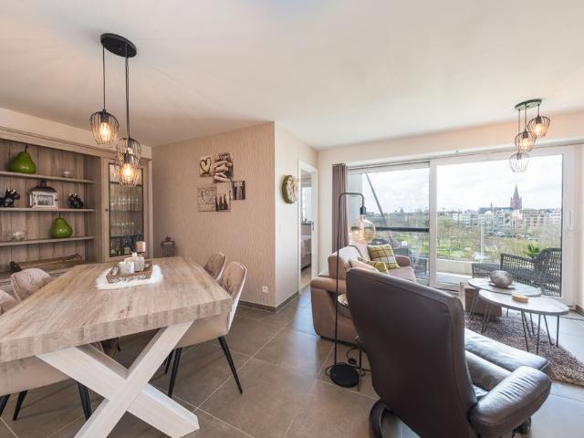 Recent appartement met zonneterras in Oostende