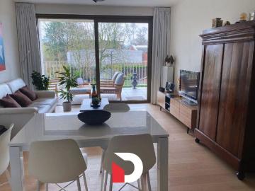 Recent appartement met 1 slaapkamer en ruim terras nabij Brugge