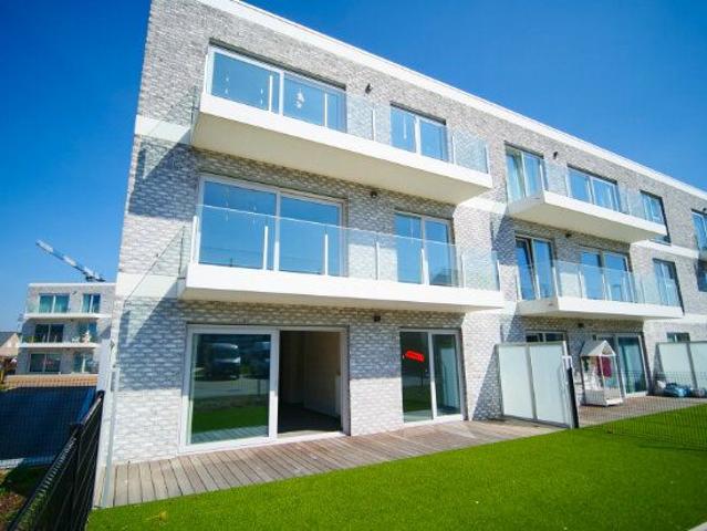 Recent gebouwd appartement vlakbij de Gavers. Zuidterras