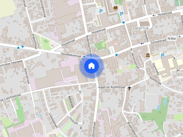 Recent instapklaar gelijkvloers appartement te huur in Deerlijk