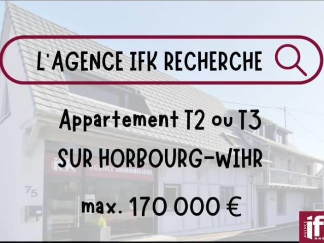 Recherche appartement T2/T3 secteur Horbourg Wihr