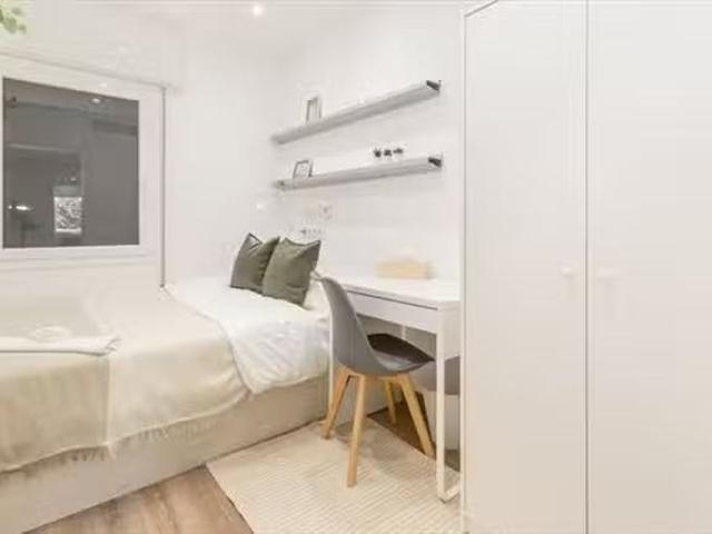 Único Habitación en 53 Gran Via de Carles III