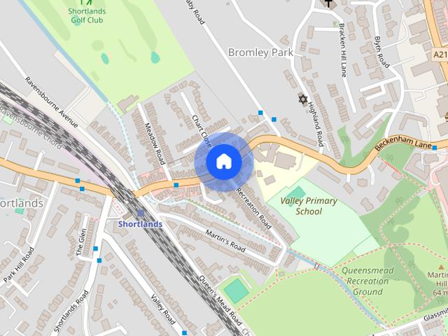 Recreation Road, Shortlands, Bromley