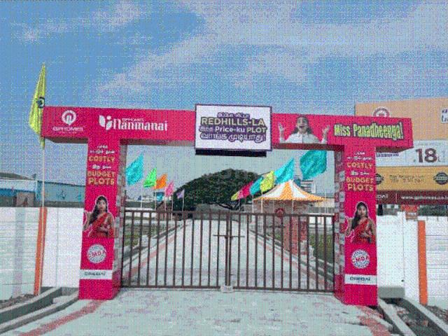 Red Hills Residential Plot For Sale Chennai