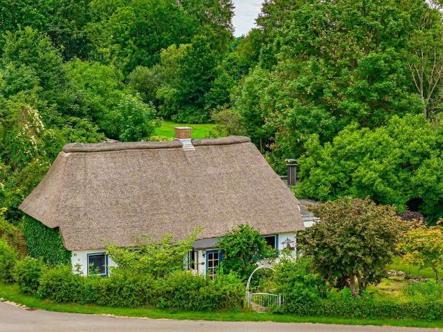 Reetdachkate mit großem Garten und flexibel nutzbarem Anbau