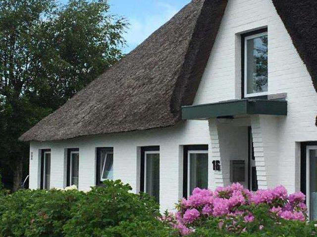 Reetloft in Katharinenheerd mit Terrasse, Garten und Spielplatz