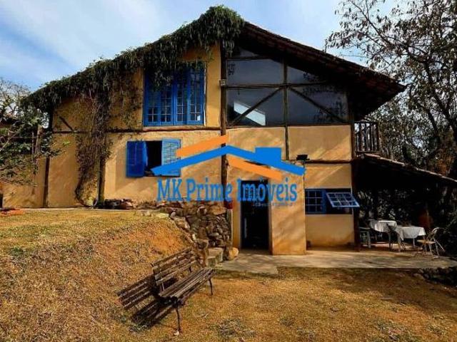 REFÚGIO DE ALMA: RÚSTICO CHIC COM ATELIÊ 1.500m² TERRENO