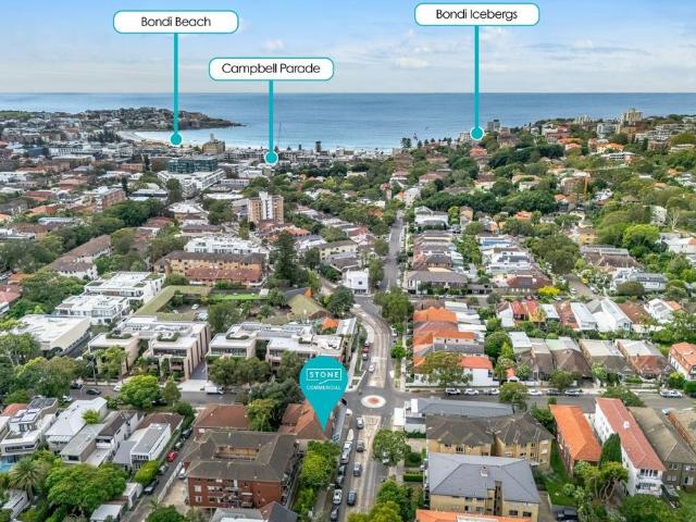 Refurbished Sunlit Split Level Two Bedroom Unit in a Prime Bondi Beach Location