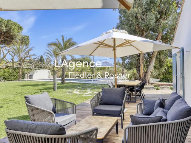 REF 146: LOCATION RAMATUELLE VILLA AU COEUR DES VIGNES