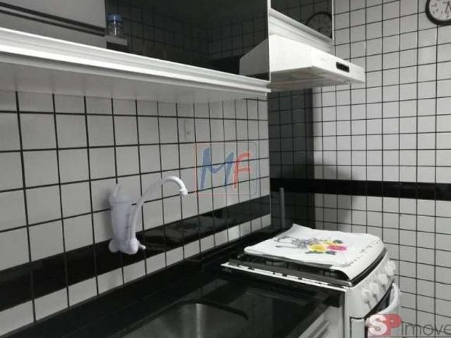 REF: 15.263 Lindo apto na Vila Santa Teresa, com 63 m² mobiliado, móveis planejados, sala, sacada