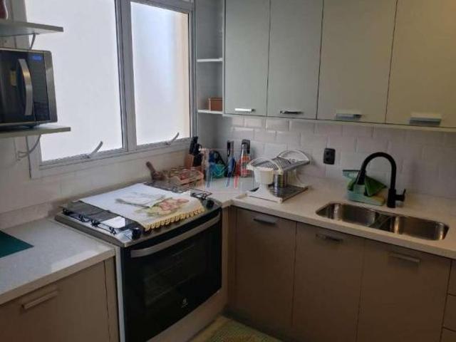REF: 15.473 Lindo apartamento Vila Guarani, com 103 m² a.u 3 quartos 1 suíte sala, varanda gou
